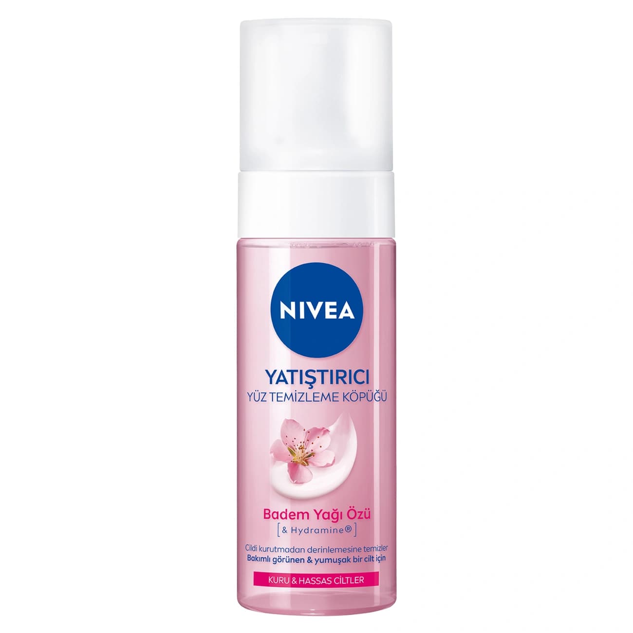 فوم شستشوی صورت آرامش بخش نیوآ Nivea – حاوی عصاره روغن بادام – مناسب پوست‌های خشک و حساس | حجم 150 میلی‌لیتر