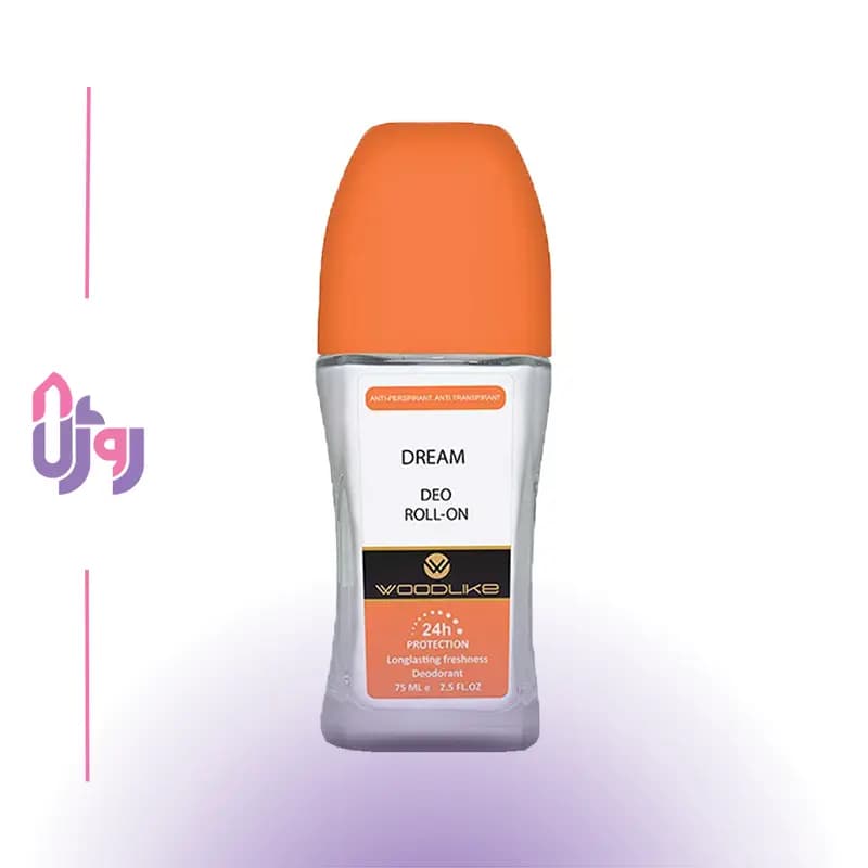 مام رول ضدتعریق زنانه وودلایک Woodlike مدل دریم Dream حجم 75 میل