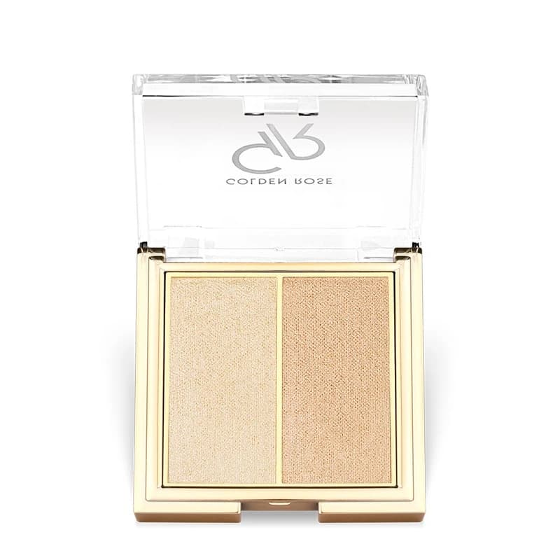 هایلایتر دو رنگ گلدن رز Golden Rose مدل So Glow — تصویر ۲