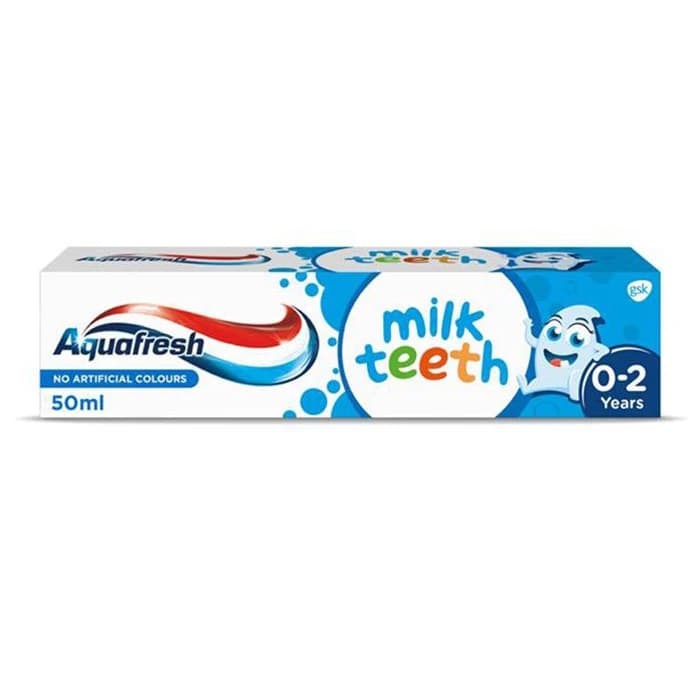 خمیردندان کودک aquafresh تا 2 سالگی 50 میل