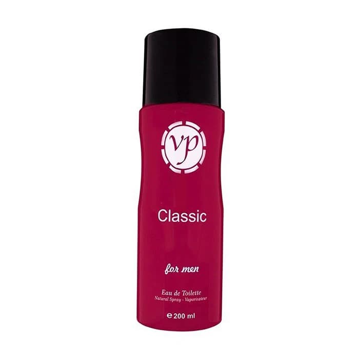 اسپری خوشبو کننده مردانه VP مدل classic حجم 200 میل