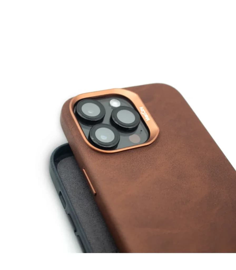 قاب ايفون 16 پرو از برند MACCOY مدل LEATHER — تصویر ۴