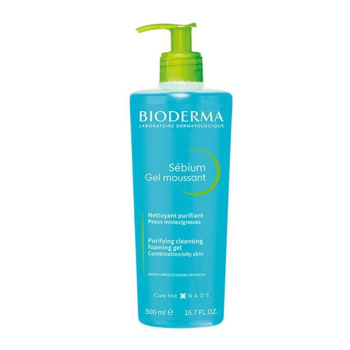 ژل شستشوی پوست چرب بایودرما مدل SEBIUM 500 میل