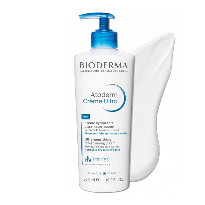 کرم مرطوب کننده بایودرما مدل ATODERM ULTRA 500 میل — تصویر ۲