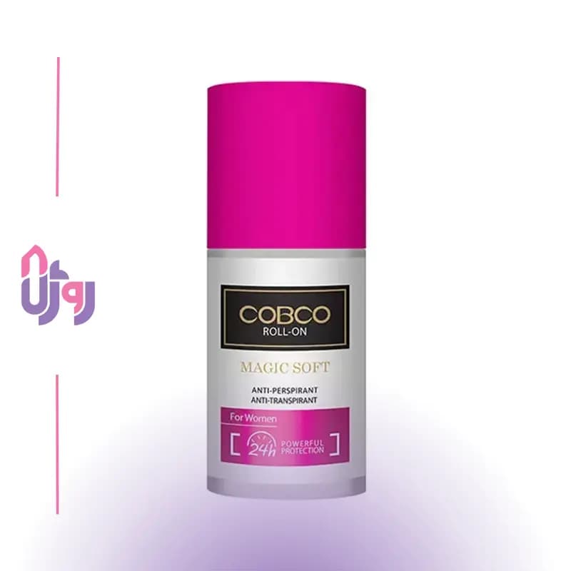 مام رول ضدتعریق زنانه کوبکو COBCO مدل مجیک سافت Magic Soft حجم 75 میلی لیتر