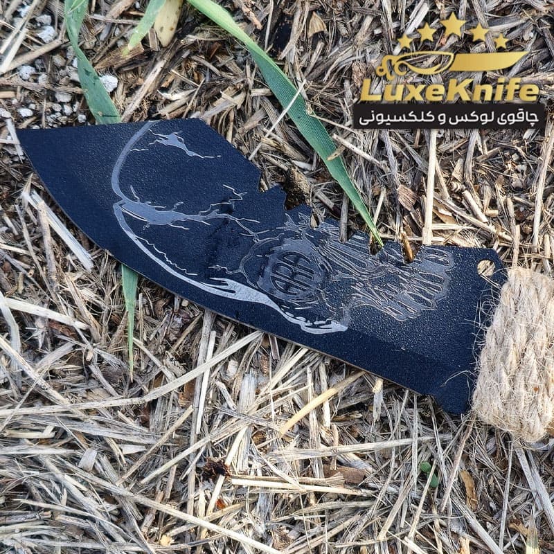 چاقو بوشکرفت طرح وایکینگ ساخت زنجان — تصویر ۲