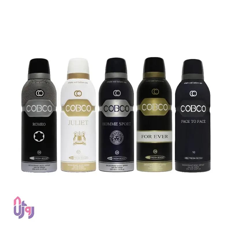 اسپری خوشبوکننده بدن زنانه کوبکو COBCOشماره 03 مدل فور وومن For Women حجم 200 میلیلیتر — تصویر ۳