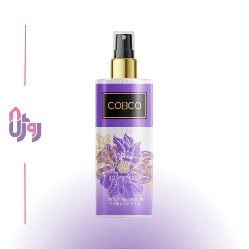 بادی اسپلش زنانه کوبکو COBCO مدل آنجل ANGEL حجم 250 میلی‌لیتر
