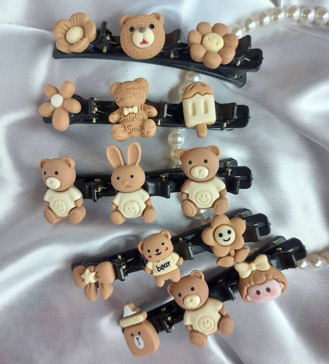 گیره کلیپسی طرح تدی کد ۱۲۵
