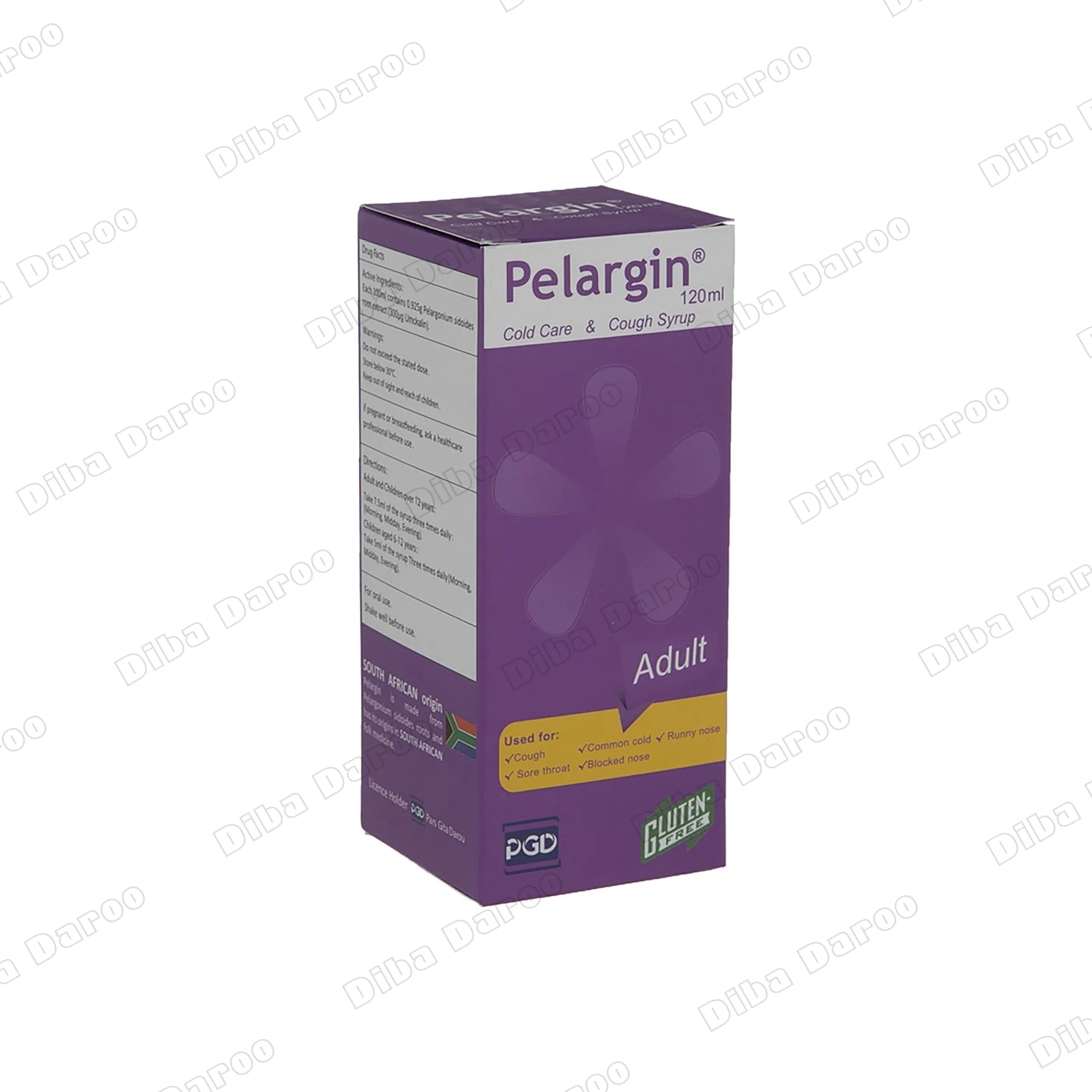 شربت پلارژین شربت سرماخوردگی وضد سرفه