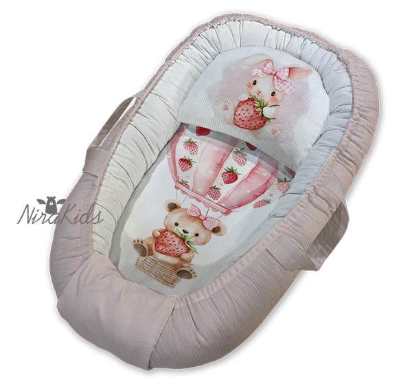تشک گارددار طرح تدی و توت فرنگی