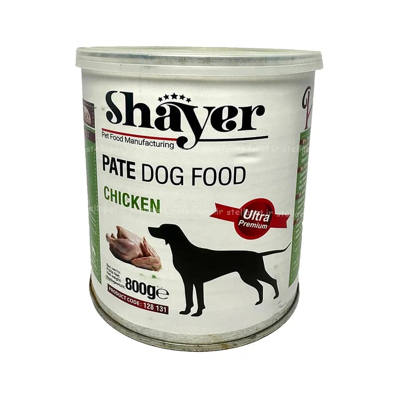 کنسرو سگ شایر مرغ800g