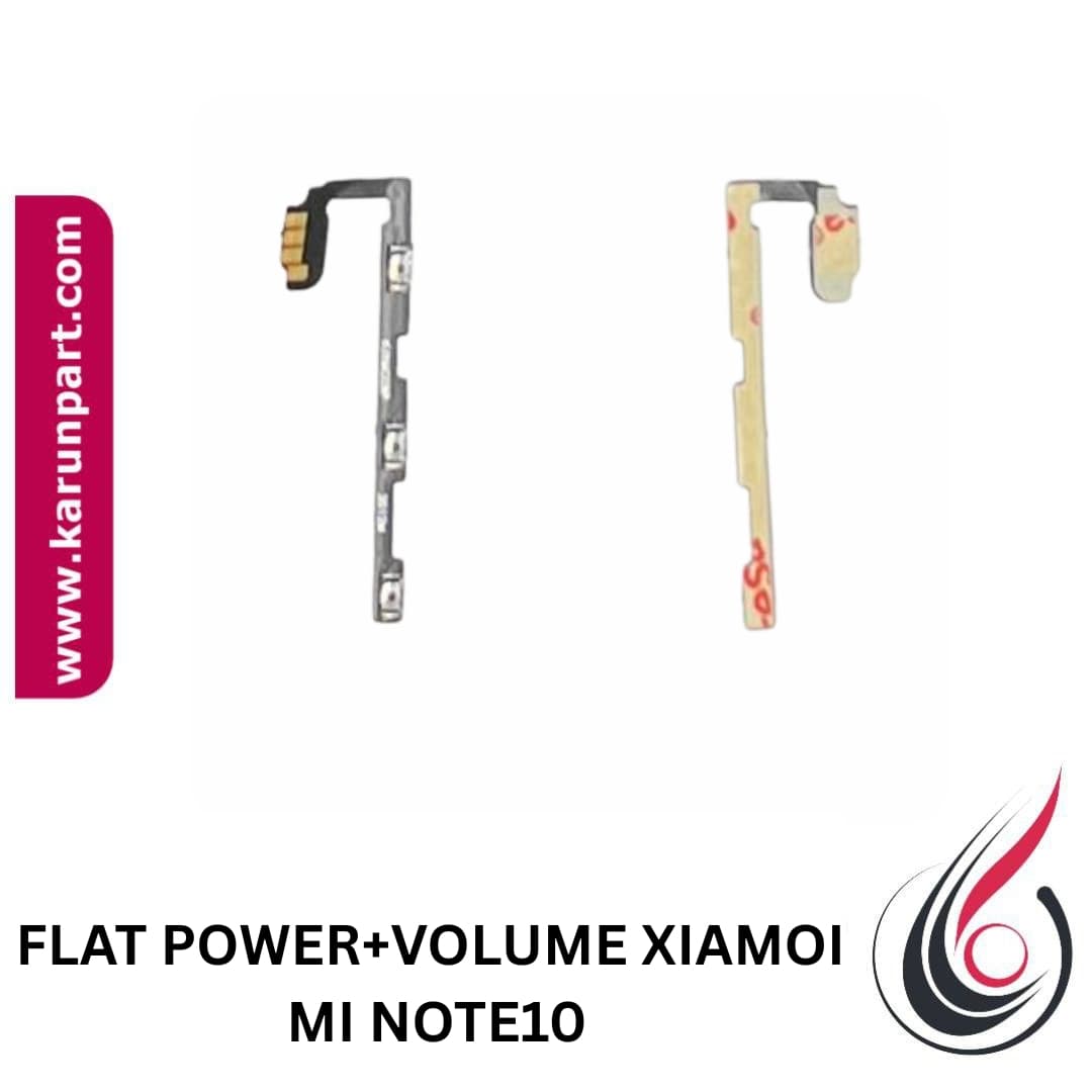 فلت پاور و ولوم شیائومی MI NOTE10