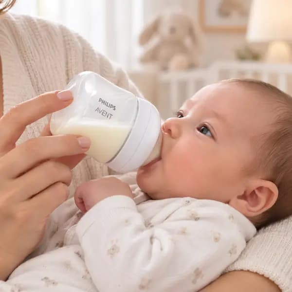 شیشه شیر اونت ۱۲۵ میل نچرال ریسپانس طلقی مدل SCY900/01 — تصویر ۵