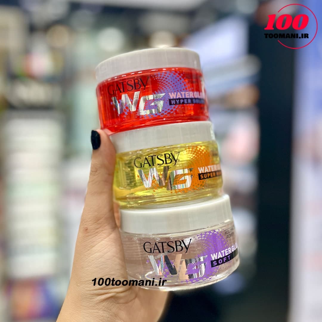 ژل مو هایپر سولید گتسبی Water Gloss Hyper Solid | قدرت نگه‌داری بسیار بالا (150 و 300 گرم) — تصویر ۴