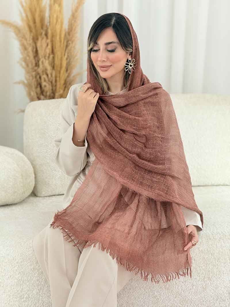 شال ریش دار رونا کد 7829 — تصویر ۸