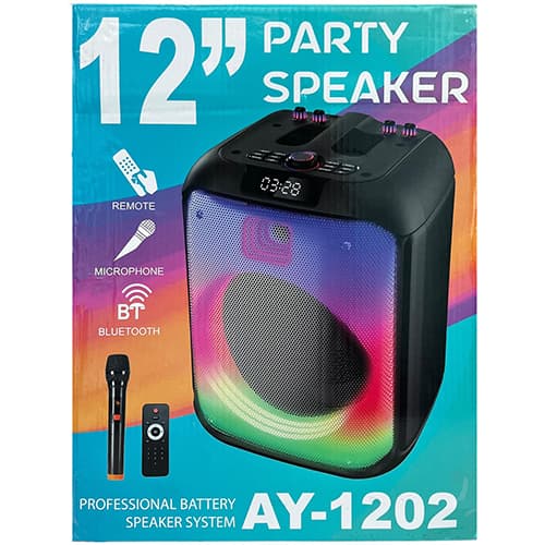 اسپیکر بلوتوثی پورتابل AY-1201 — تصویر ۳
