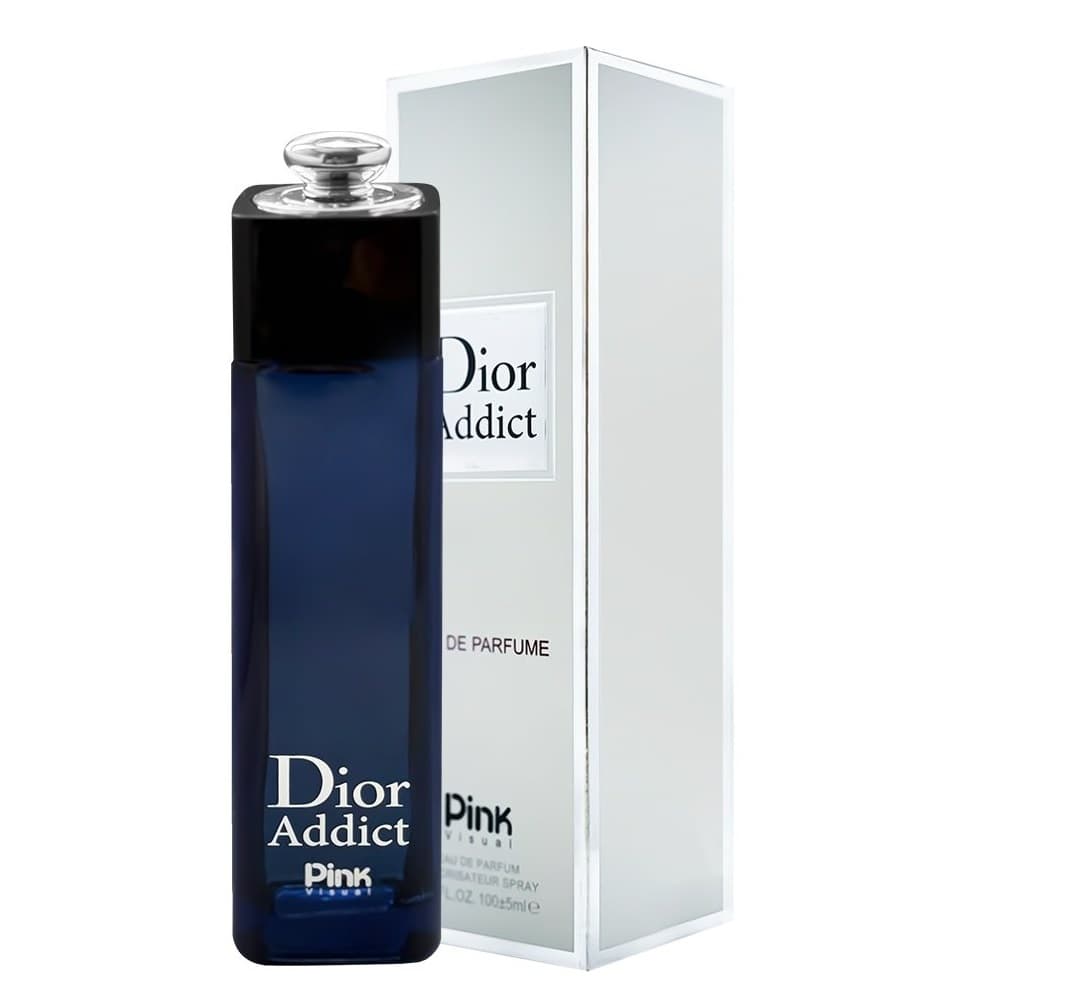 ادوپرفیوم زنانه پینک ویژوآل Pink مدل دیور ادیکت Dior Addict حجم 100 میلی لیتر – New — تصویر ۲