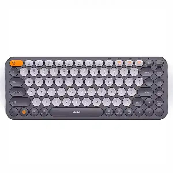 کیبورد بی‌سیم سه‌حالته بیسوس مدل K01A – کد B00955503833 — تصویر ۶