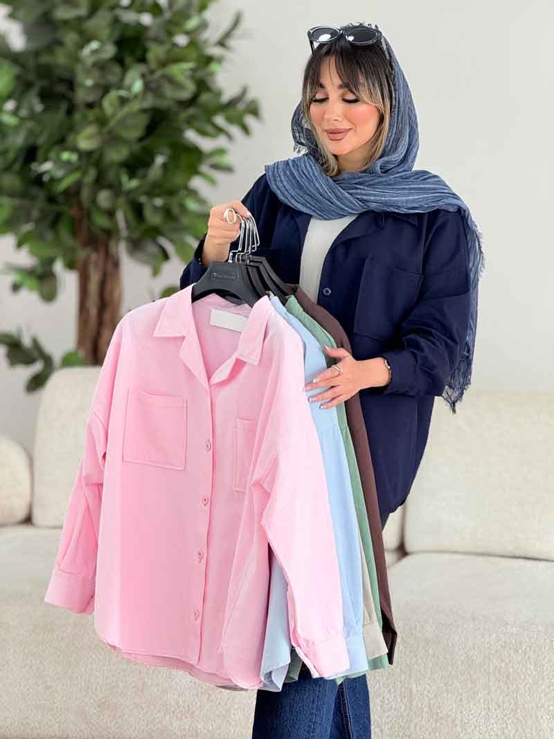 مانتو دو جیب آیلار کد 7802 — تصویر ۶