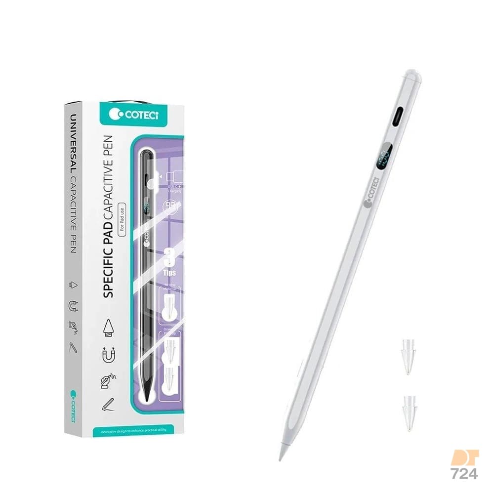 قلم خازنی آیپد کوتسی با شارژ مغناطیسی، مدل IP-018