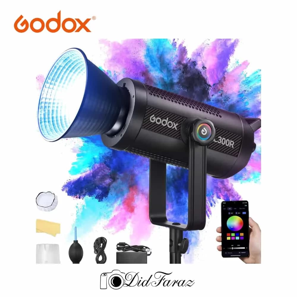 ویدیو لایت گودکس Godox SL300R RGB LED Light — تصویر ۴