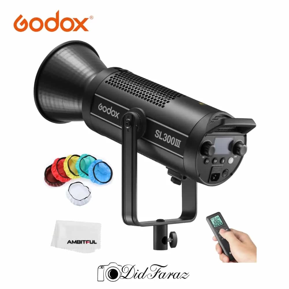 ویدیو لایت گودکس Godox SL300IIIBI Bi Color LED Light — تصویر ۵