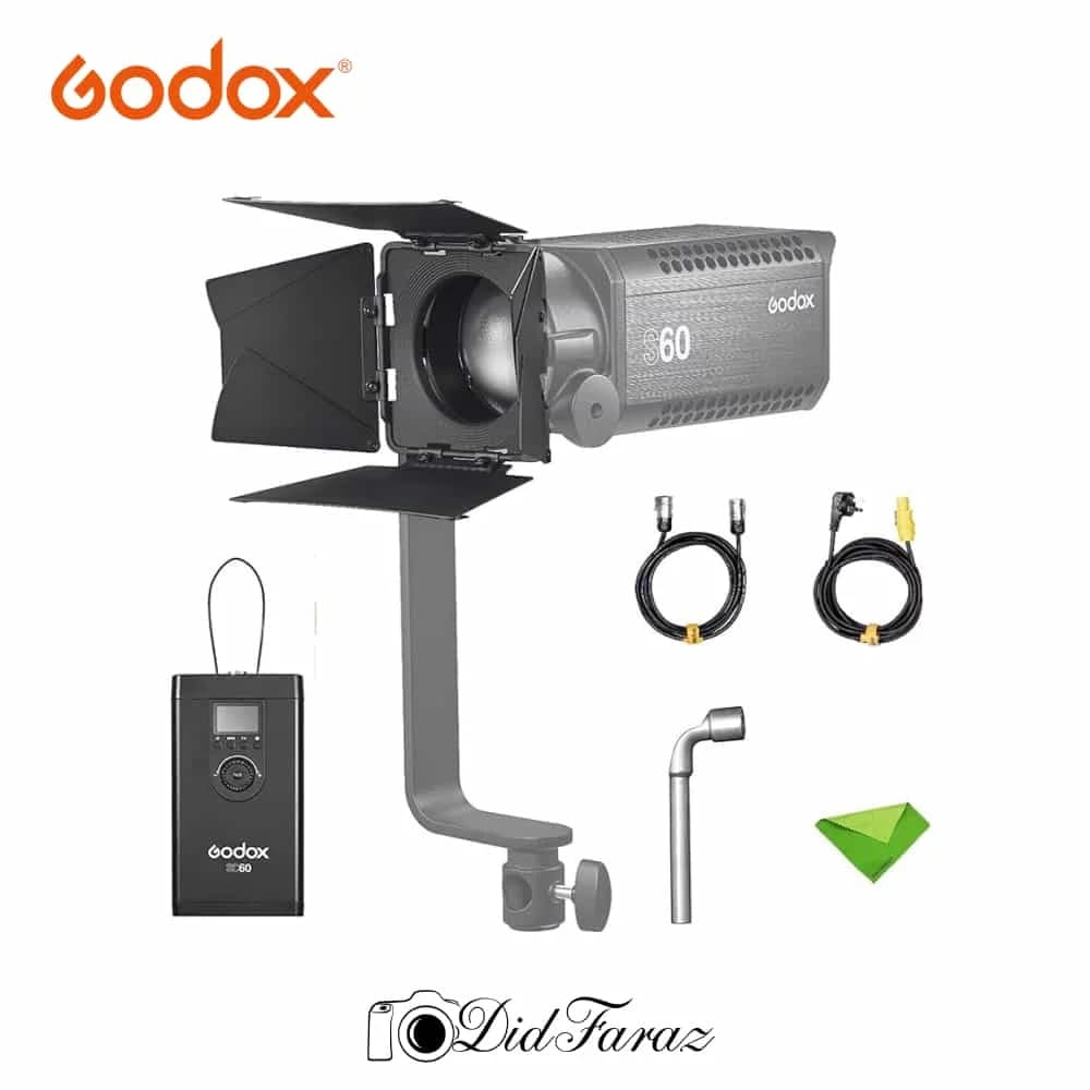 ویدیو لایت گودکس Godox S60 LED Focusing Light — تصویر ۲