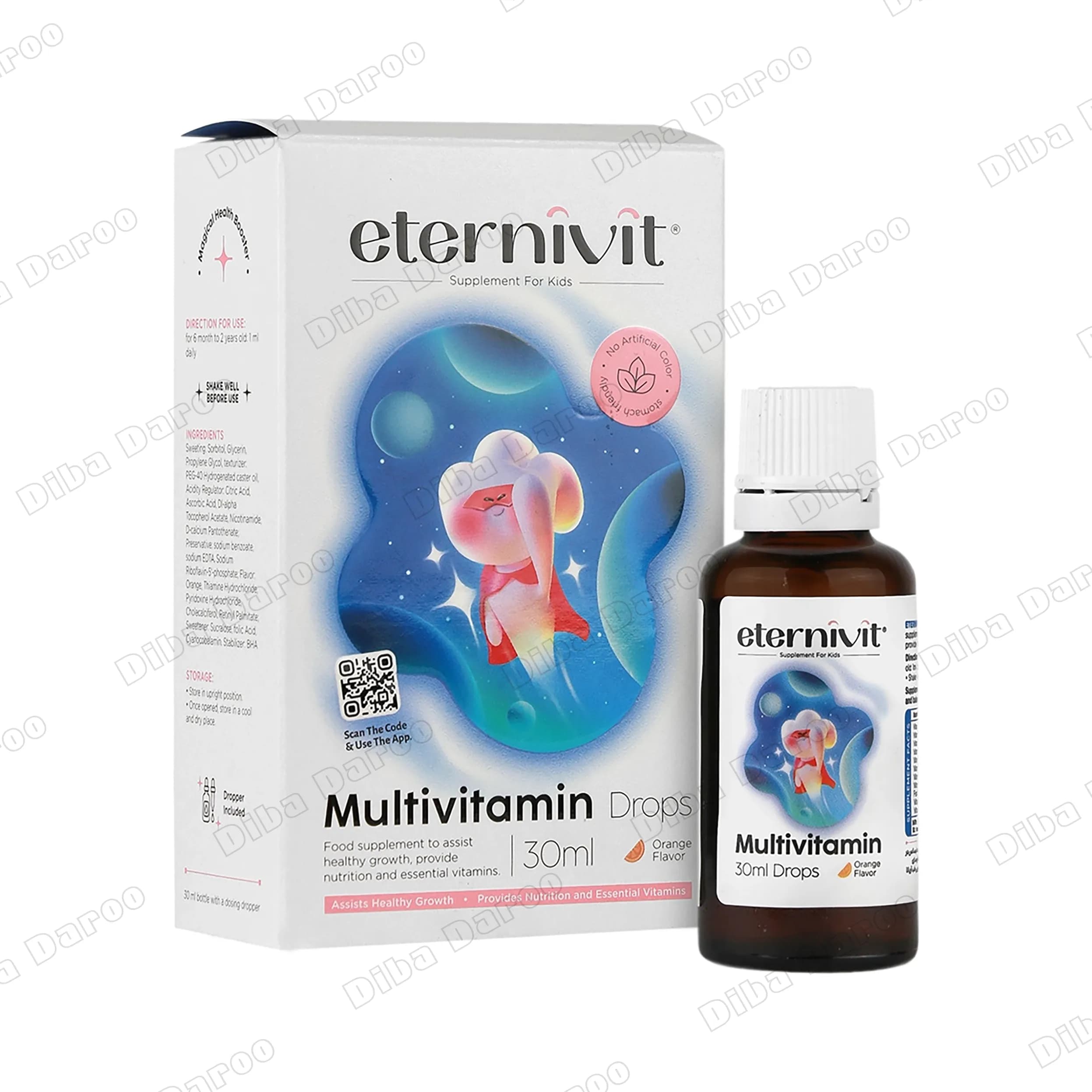 قطره مولتی ویتامین 30 میلی لیتر اترنیویت
