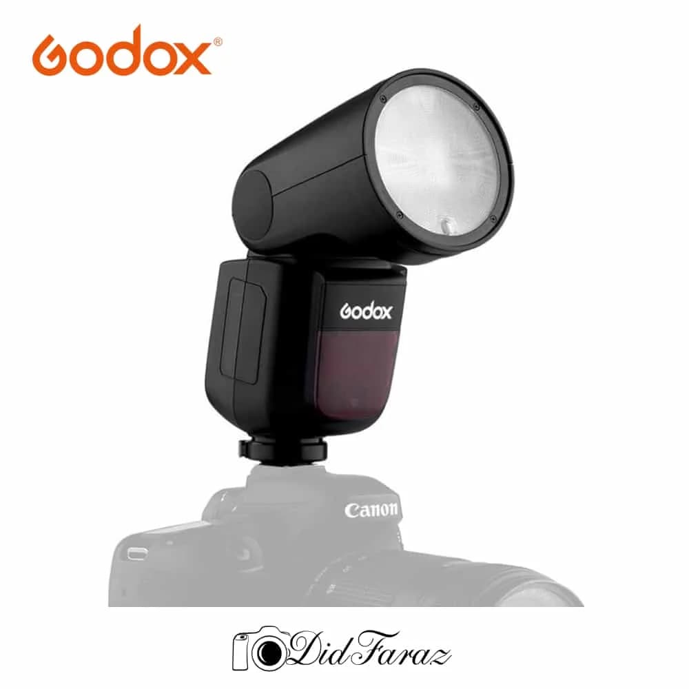 فلاش اسپیدلایت گودکس Godox V1 C Flash for Canon — تصویر ۳