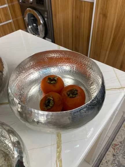 آجیل خوری مسی اطلسی دست ساز — تصویر ۳