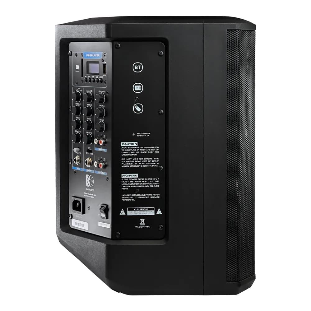 اسپیکر پرتابل شارژی امیننس مدل EMC – B8 با میکروفن بی سیم — تصویر ۶