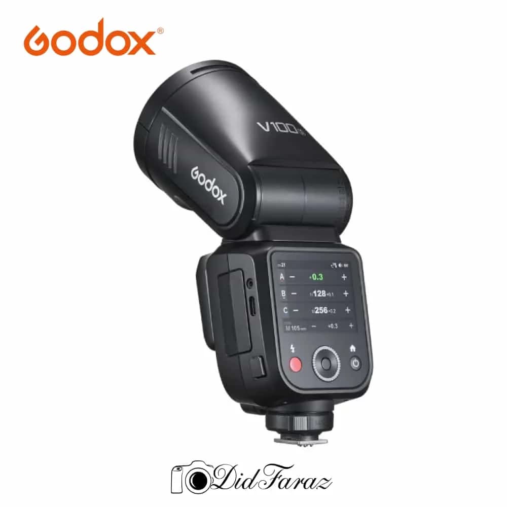 فلاش اسپیدلایت دوربین گودکس Godox V100C Flash for Canon — تصویر ۲