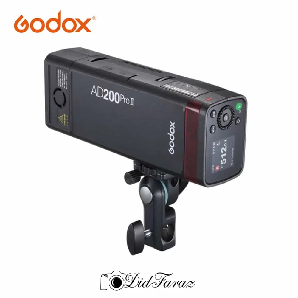 فلاش پرتابل گودکس Godox AD200Pro II TTL Pocket Flash — تصویر ۲