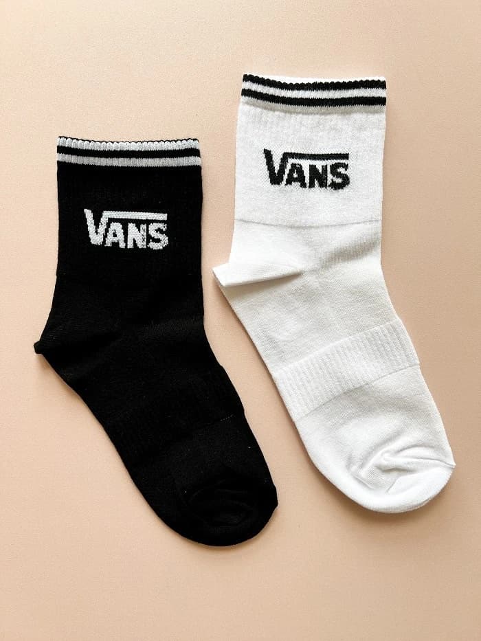 جوراب نیم ساق ورزشی طرح ونس Vans یونیسکس