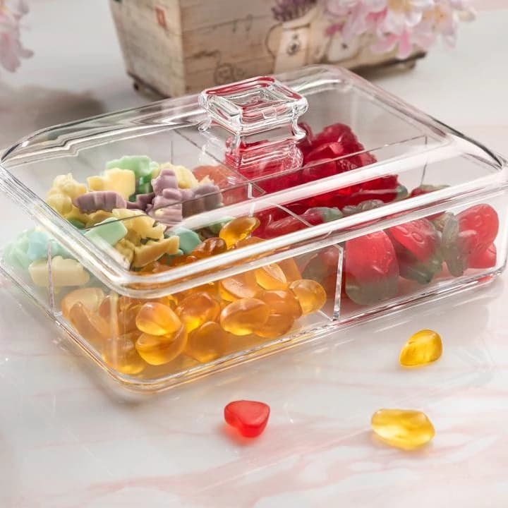 شکلات خوری بزرگ مستطیل اکرولیک