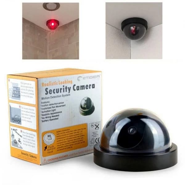 ماکت دوربین مداربسته باتری خور مدل Security با LED چشمکزن