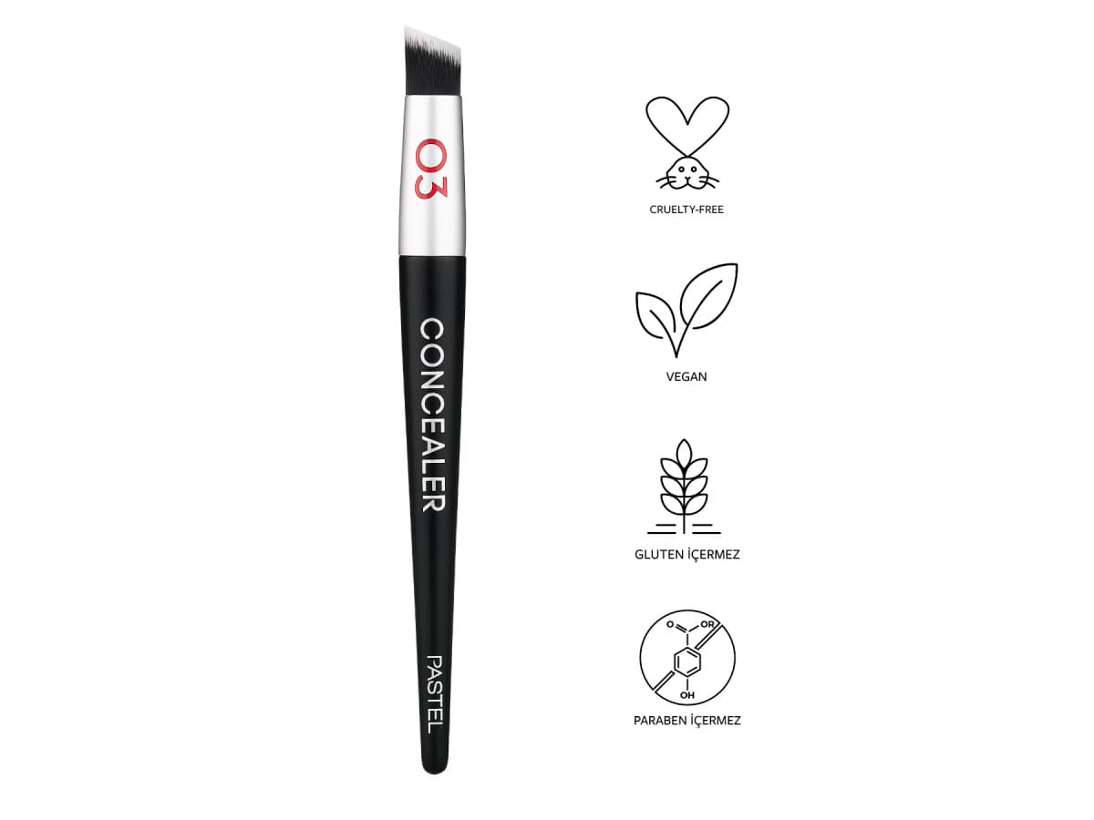 براش آرایشی پاستل (Pastel) مدل Concealer شماره 03 — تصویر ۴