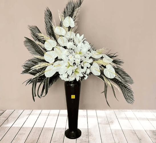 جام گل شیشه ای کد 413