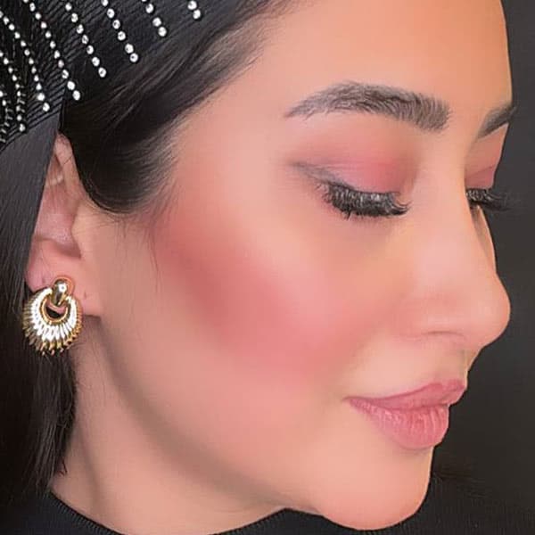 گوشواره ژوپینگ رنگ طلایی