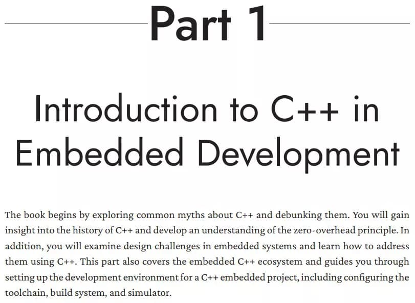 کتاب C++ in Embedded Systems — تصویر ۲