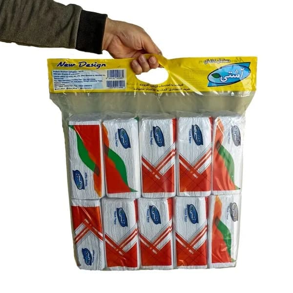 دستمال اقتصادی 10 عددی آشتی