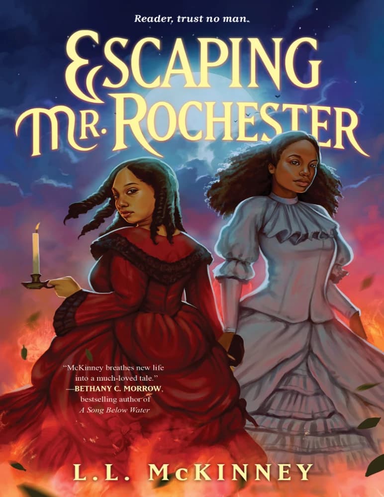 کتاب فرار از آقای روچستر (Escaping Mr. Rochester) نسخه انگلیسی PDF | ال. ال. مک‌کینی