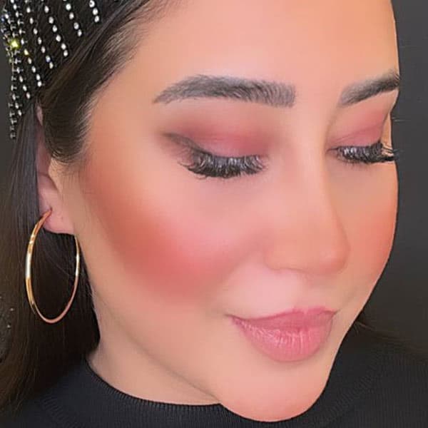 گوشواره حلقه ای ساده رنگ طلایی
