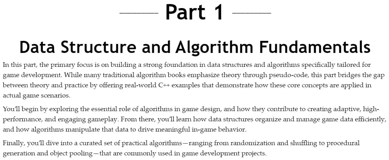 کتاب Practical C++ Game Programming with Data Structures and Algorithms — تصویر ۲