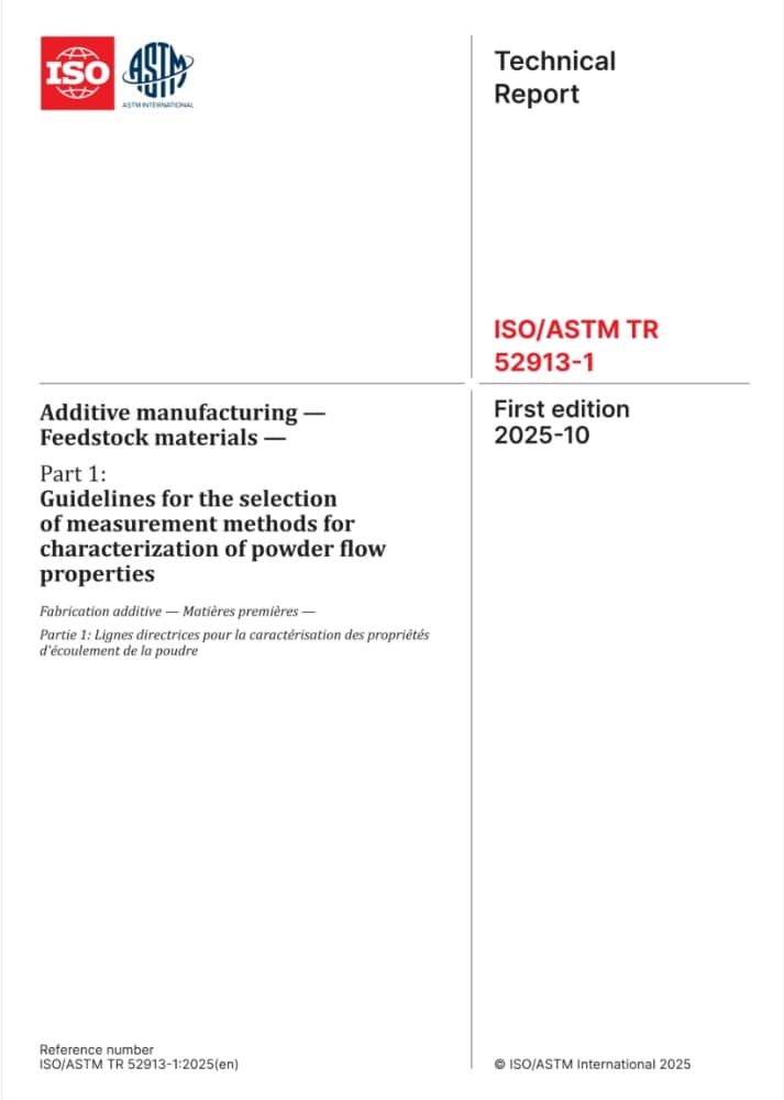 ISO ASTM TR 52913-1 2025 استاندارد نسخه PDF انگلیسی