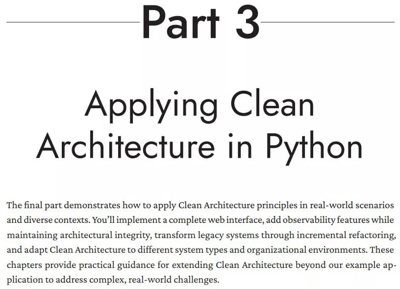 کتاب Clean Architecture with Python — تصویر ۴
