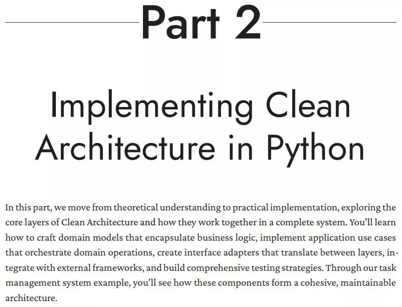 کتاب Clean Architecture with Python — تصویر ۳