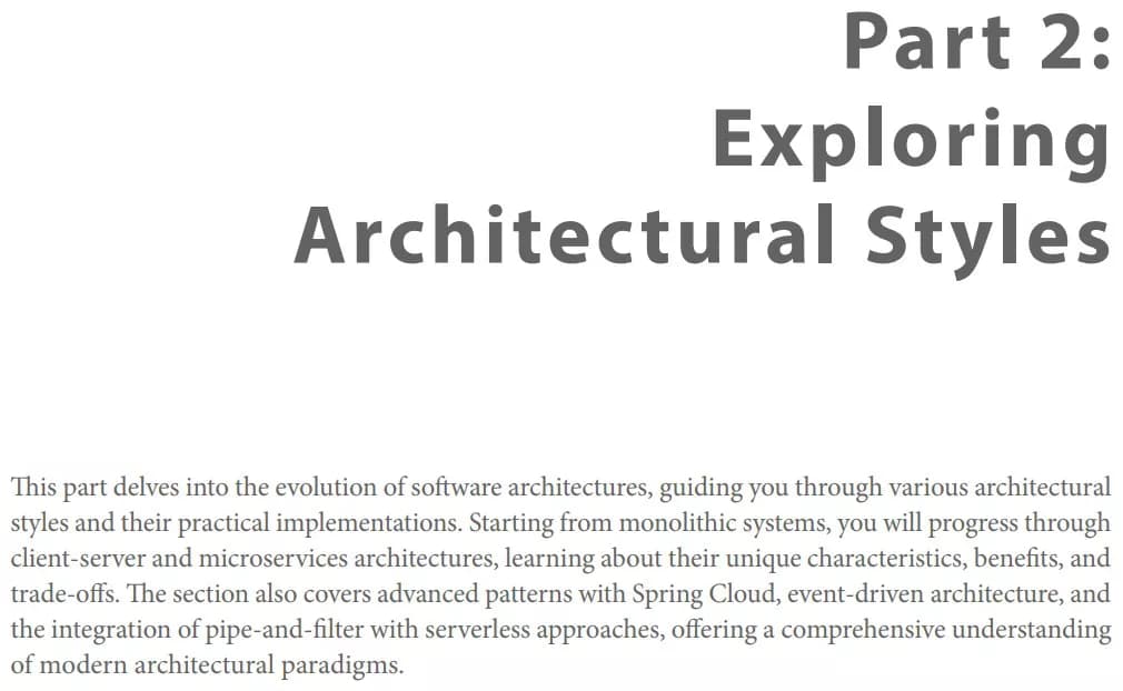 کتاب Software Architecture with Spring — تصویر ۳