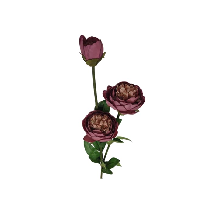 شاخه گل مصنوعی پیونی — تصویر ۳